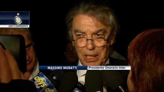 Moratti: "Zanetti sarà vicepresidente"