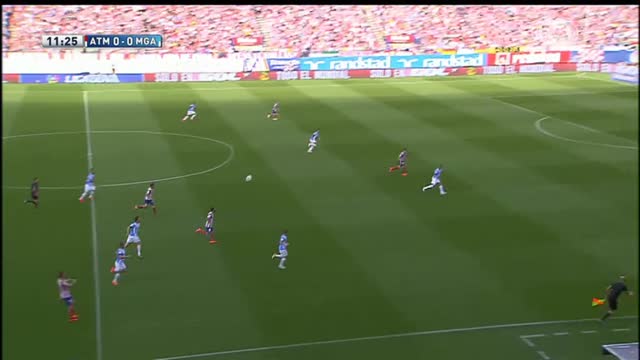 Atletico Madrid-Malaga 1-1