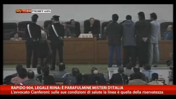 Rapido 904, legale Riina: è parafulmine misteri d'Italia