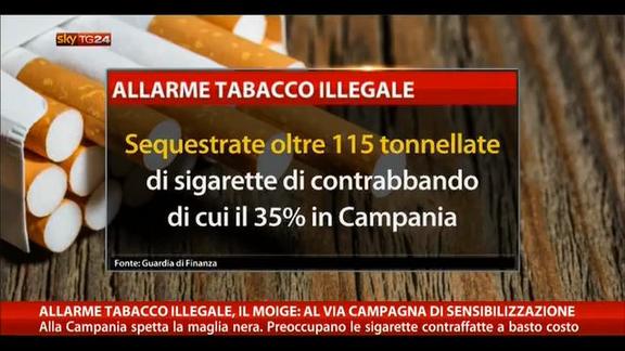 Allarme tabacco illegale: al via campagna sensibilizzazione