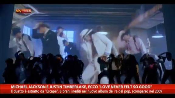 M. Jackson e J. Timberlake, ecco "Love never felt so good"