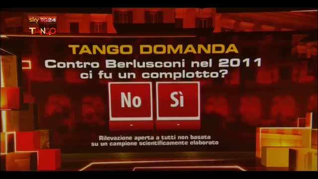 Tango, voting: contro Berlusconi nel 2011 ci fu complotto?