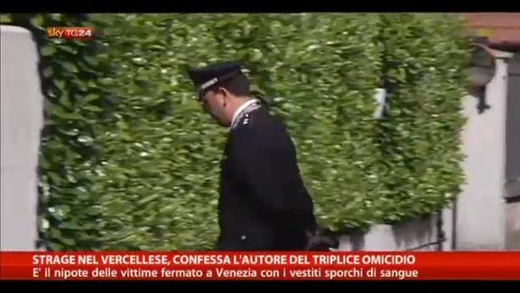 Strage a Santhià, confessa l'autore del triplice omicidio