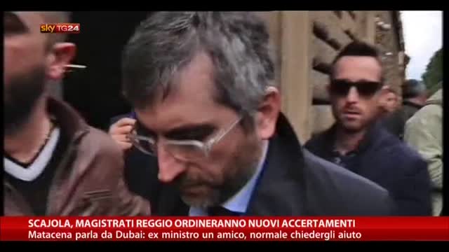 Scajola, magistrati Reggio ordineranno nuovi accertamenti