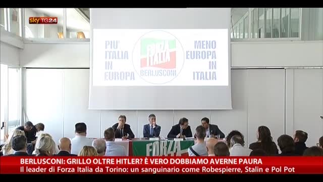 Berlusconi: dobbiamo avere paura di Grillo