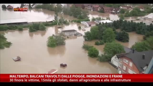 Maltempo, Balcani travolti dalle piogge, inondazioni e frane