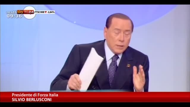 Berlusconi: Grillo? E' un aspirante dittatore