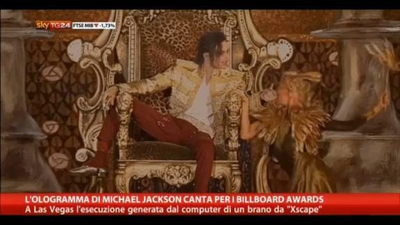L'ologramma di Michael Jackson canta per i Billboard Awards
