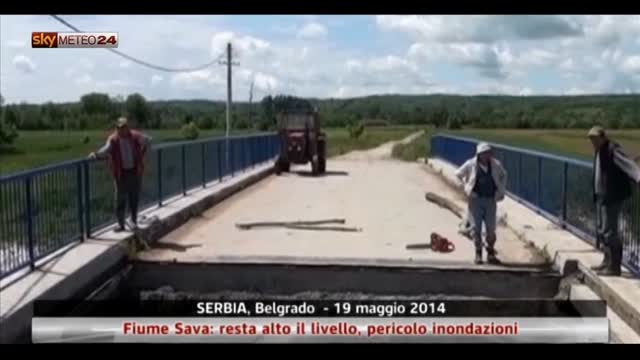 Serbia, fiume Sava: resta alto livello, pericolo inondazioni