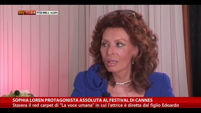 Sophia Loren protagonista assoluta al Festival di Cannes
