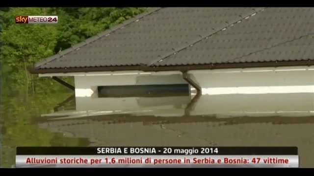 Serbia e Bosnia, alluvioni storiche: 47 le vittime