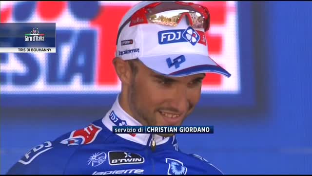 Giro d'Italia, 10ma tappa: tris di Bouhanni, beffato Nizzolo