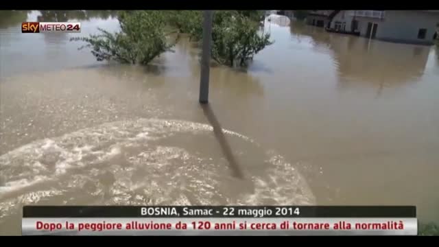 Bosnia, dopo l'alluvione si cerca di tornare alla normalità