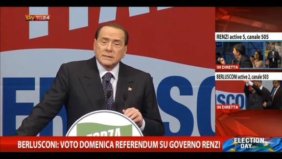 Berlusconi: siamo dentro Stato che non è vera democrazia
