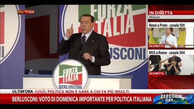 Berlusconi: elezione diretta del presidente Repubblica