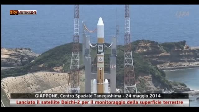 Giappone: lanciato Daichi-2 per monitorare suolo terrestre