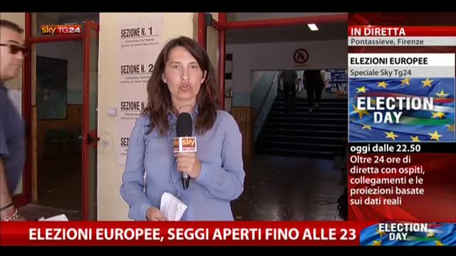 Elezioni Europee, Matteo Renzi ha votato