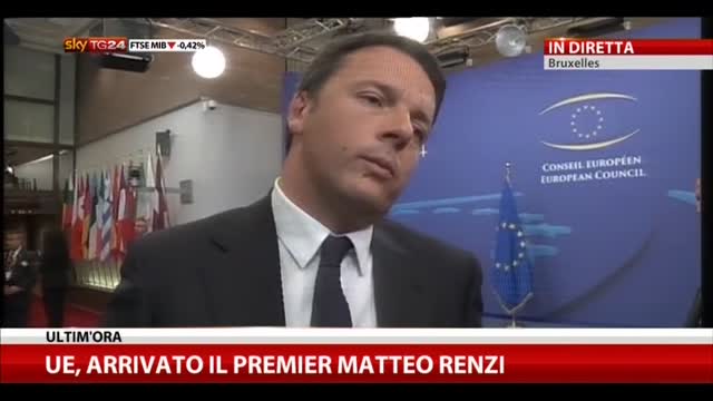 Renzi: "Vogliamo Europa che parli linguaggio dei cittadini" 