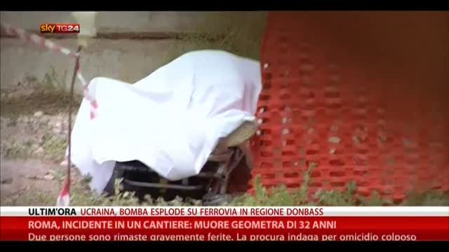 Roma, incidente in un cantiere: muore geometra di 32 anni