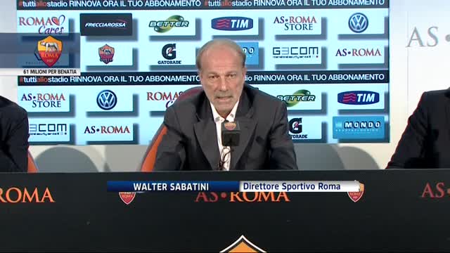 Roma, Walter Sabatini: 61 milioni per Benatia