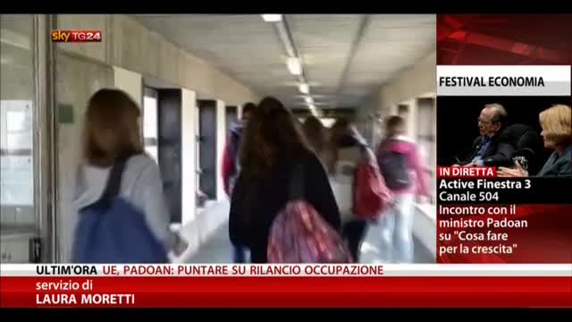 Censis: scuole italiane bocciate in sicurezza