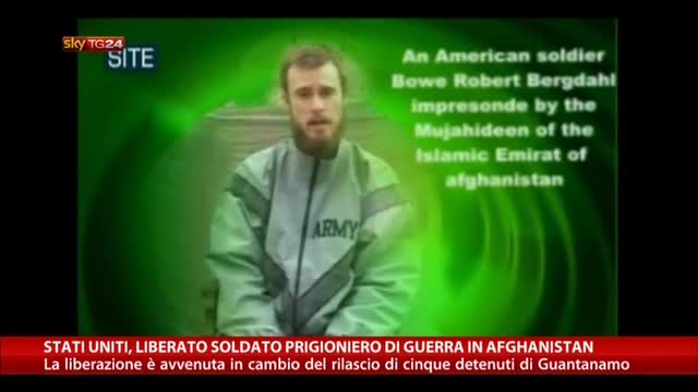 Usa, liberato soldato prigioniero di guerra in Afghanistan