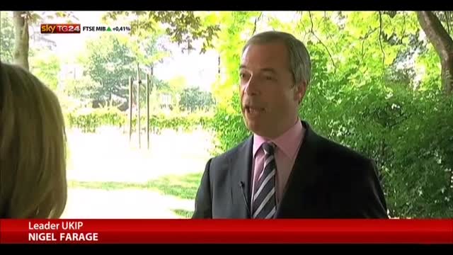 Farage: Grillo come noi crede nella democrazia diretta
