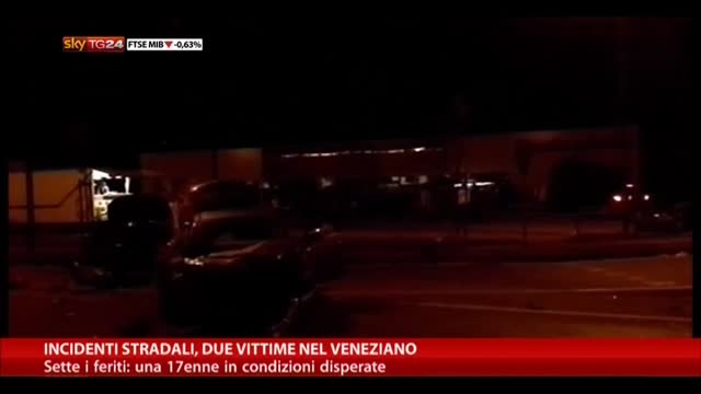 Incidenti stradali, due vittime nel veneziano