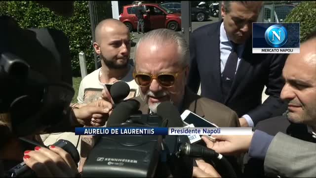 Mercato Napoli, De Laurentiis: "Faremo tre acquisti"