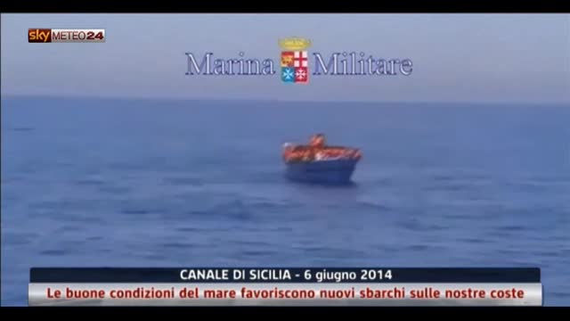 Sicilia: buone condizioni del mare favoriscono nuovi sbarchi