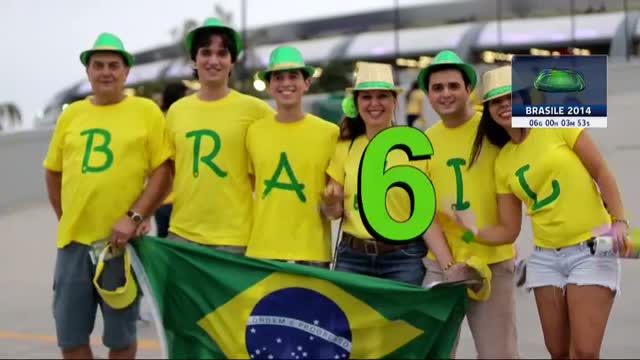 Mondiali, -6 al via dell'avventura brasiliana