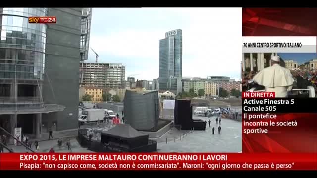 Expo 2015, le imprese Maltauro continueranno i lavori