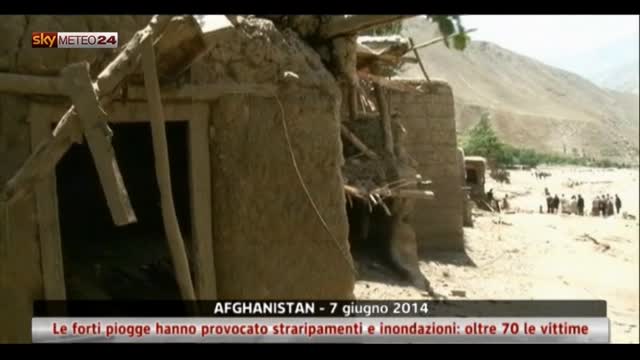Afghanistan, forti piogge: straripamenti e inondazioni