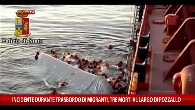 Incidente trasbordo migranti, 3 morti al largo di Pozzallo