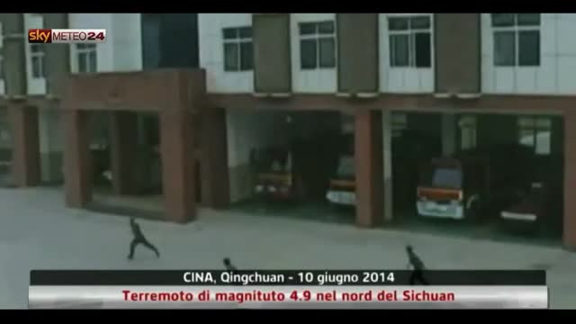 Cina, terremoto di magnitudo 5 nel nord del Sichuan