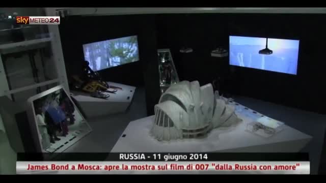 Russia, apre mostra sul film di 007 "dalla Russia con amore"