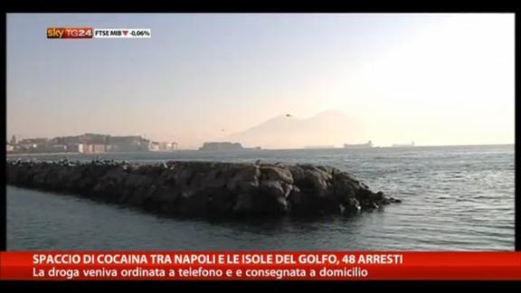 Spaccio di cocaina tra Napoli e isole del Golfo, 48 arresti