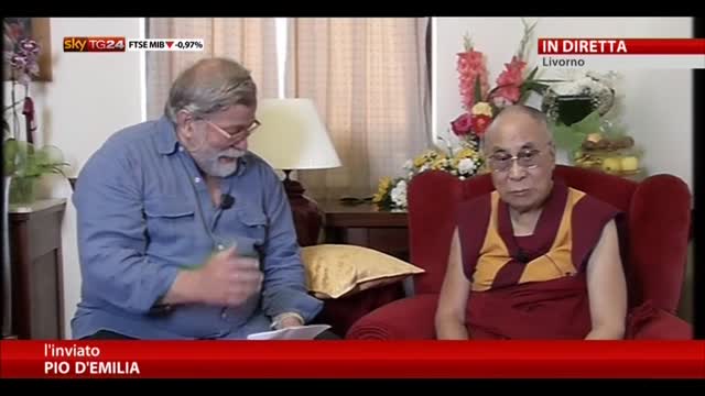 L'intervista di Sky TG24 al Dalai Lama