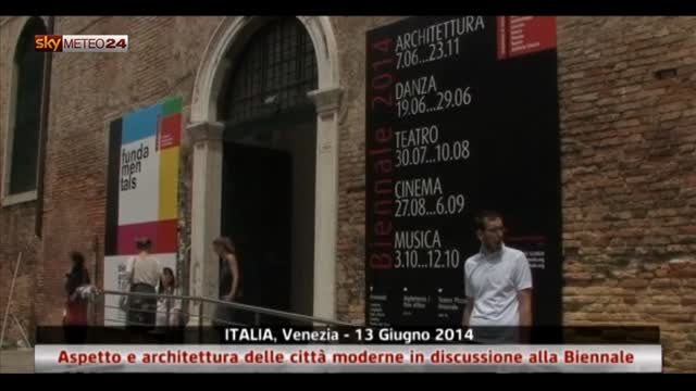 Architettura di città moderne in discussione alla Biennale