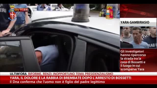 Yara, dolore e rabbia a Brembate dopo l'arresto di Bossetti