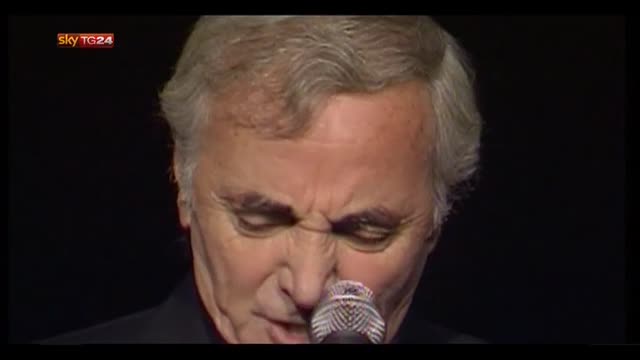 Roma, unica tappa italiana di Charles Aznavour