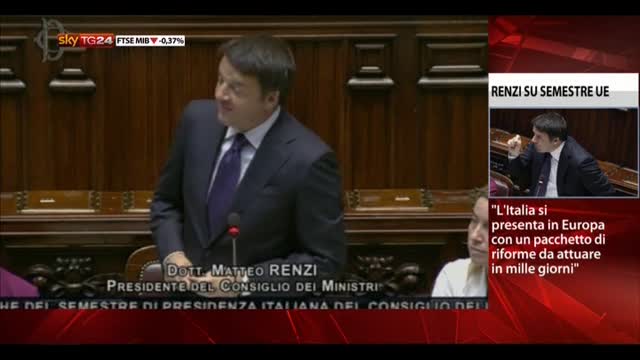 Renzi: UE tenga sua moneta, noi teniamo i nostri valori