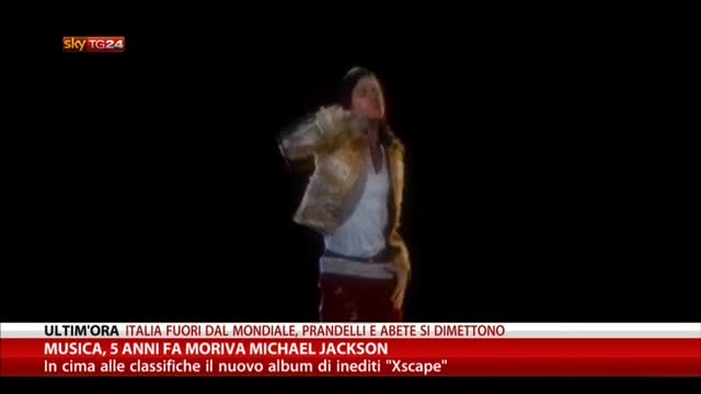 Musica, 5 anni fa moriva Michael Jackson
