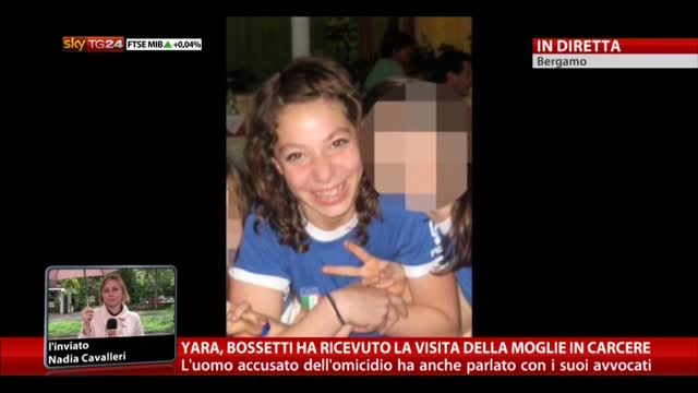 Yara, Bossetti ha ricevuto la visita della moglie in carcere