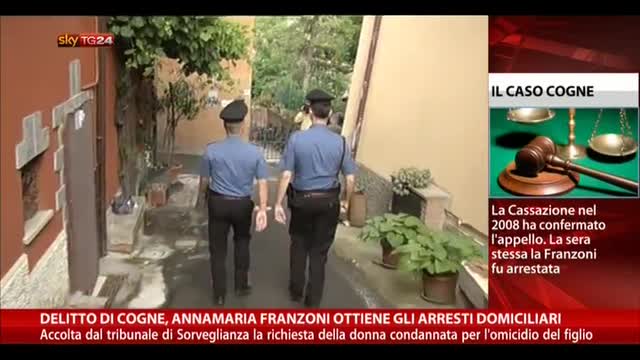 Cogne, Annamaria Franzoni ottiene arresti domiciliari
