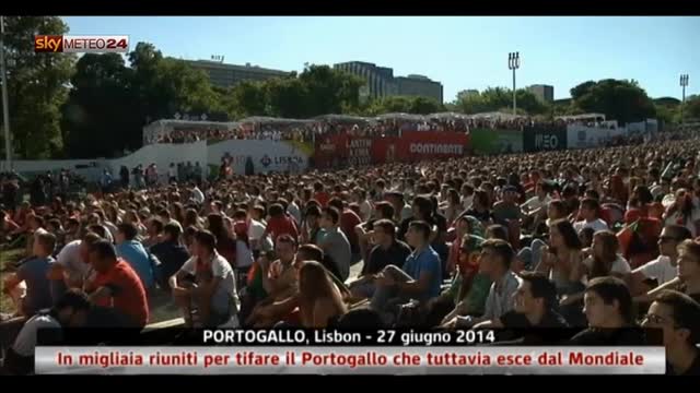 Mondiale, Lisbona: in migliaia i tifosi, ma Portogallo esce
