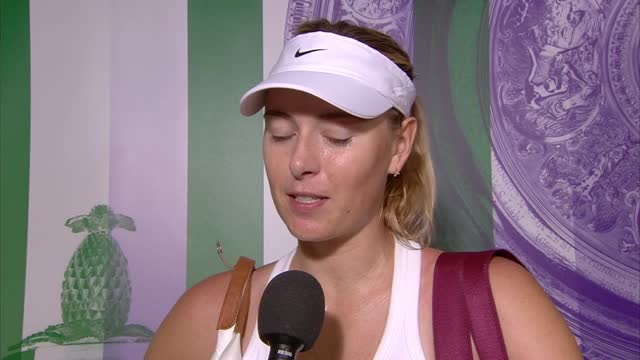 Wimbledon, Sharapova: "Vittoria importante, avanti così"