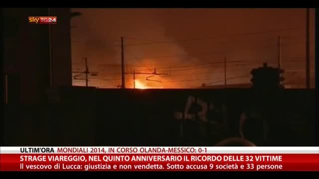 Viareggio, nel 5° anniversario il ricordo delle 32 vittime
