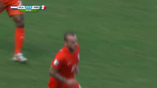 Segna Sneijder, la tristezza del telecronista messicano