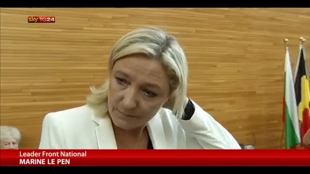 Al via nuovo Europarlamento, parla Marine Le Pen